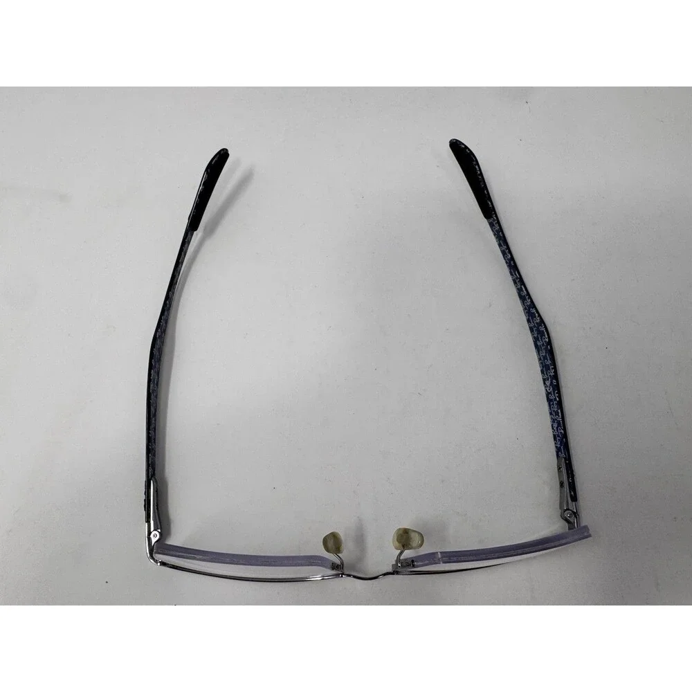 Ray-Ban RB8412 2502 Gunmetal Blue Carbon Fiber Eyeglass Frames 54-17-145 (A)